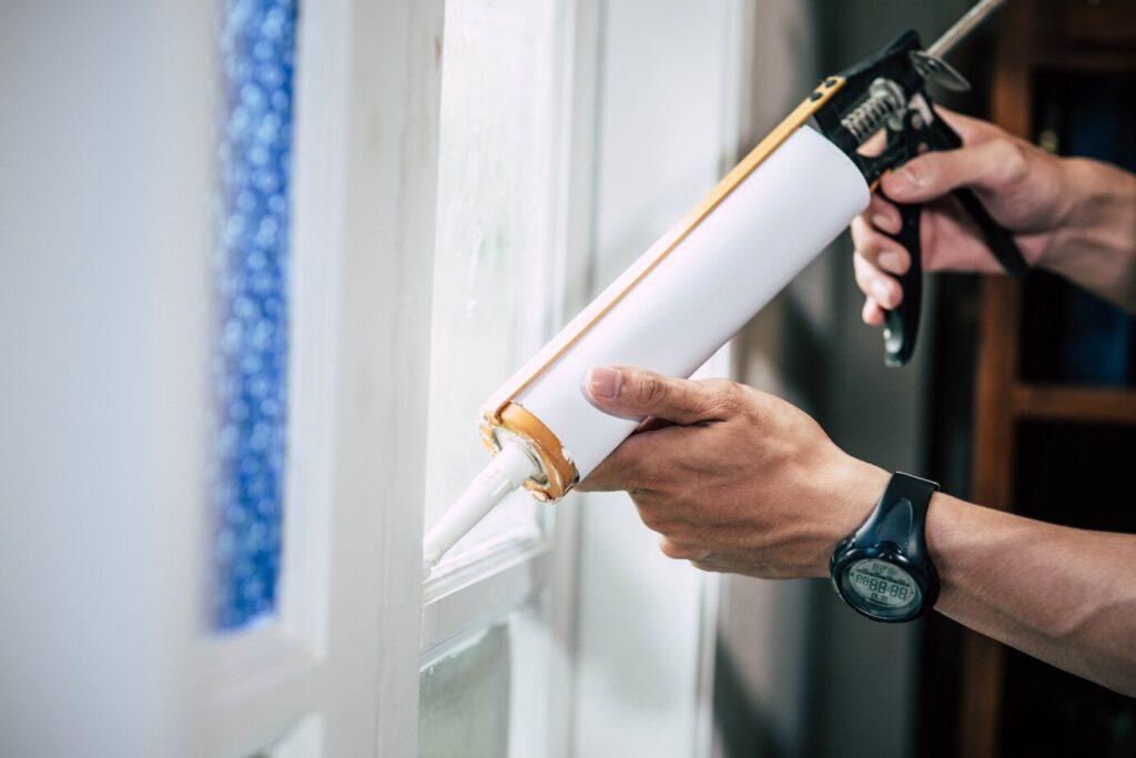 energy savings caulk