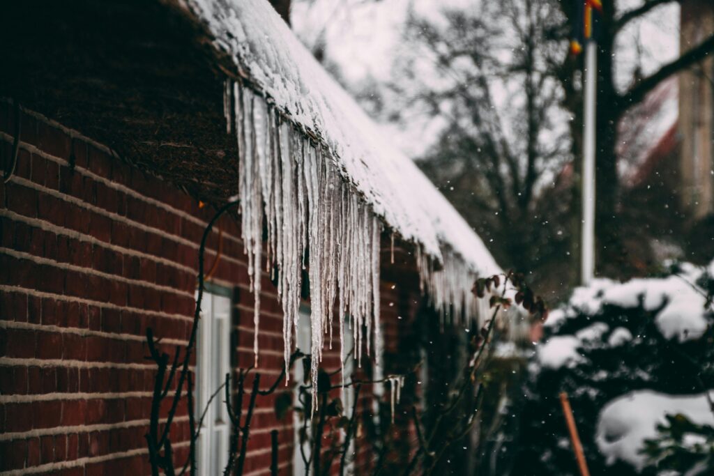 ice on roof
